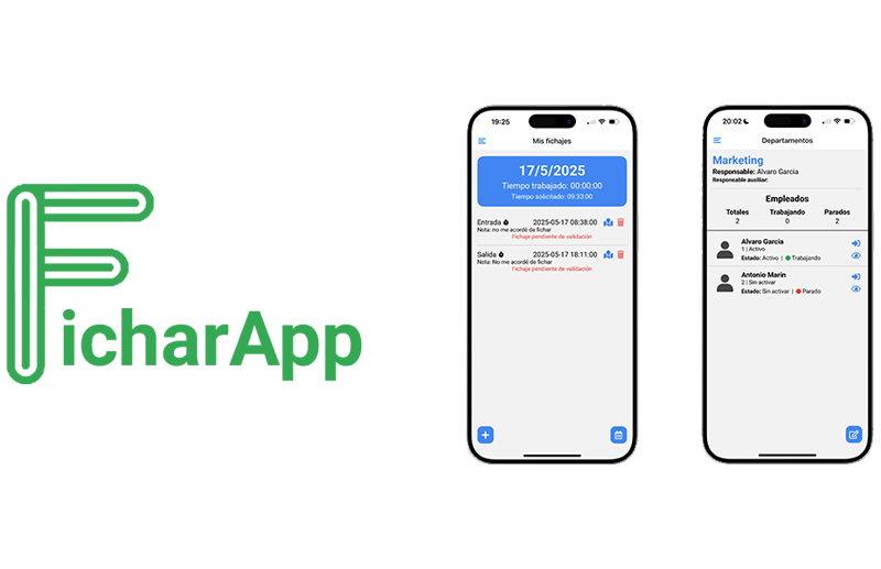 FicharApp Control horario gratuito